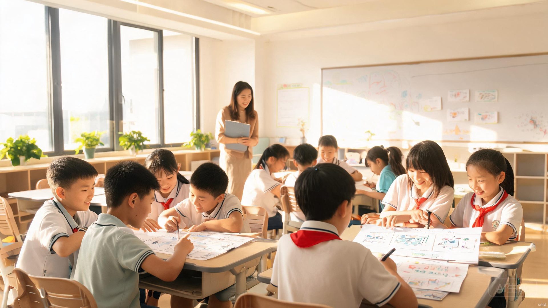 灵宝市高新学校招生校园